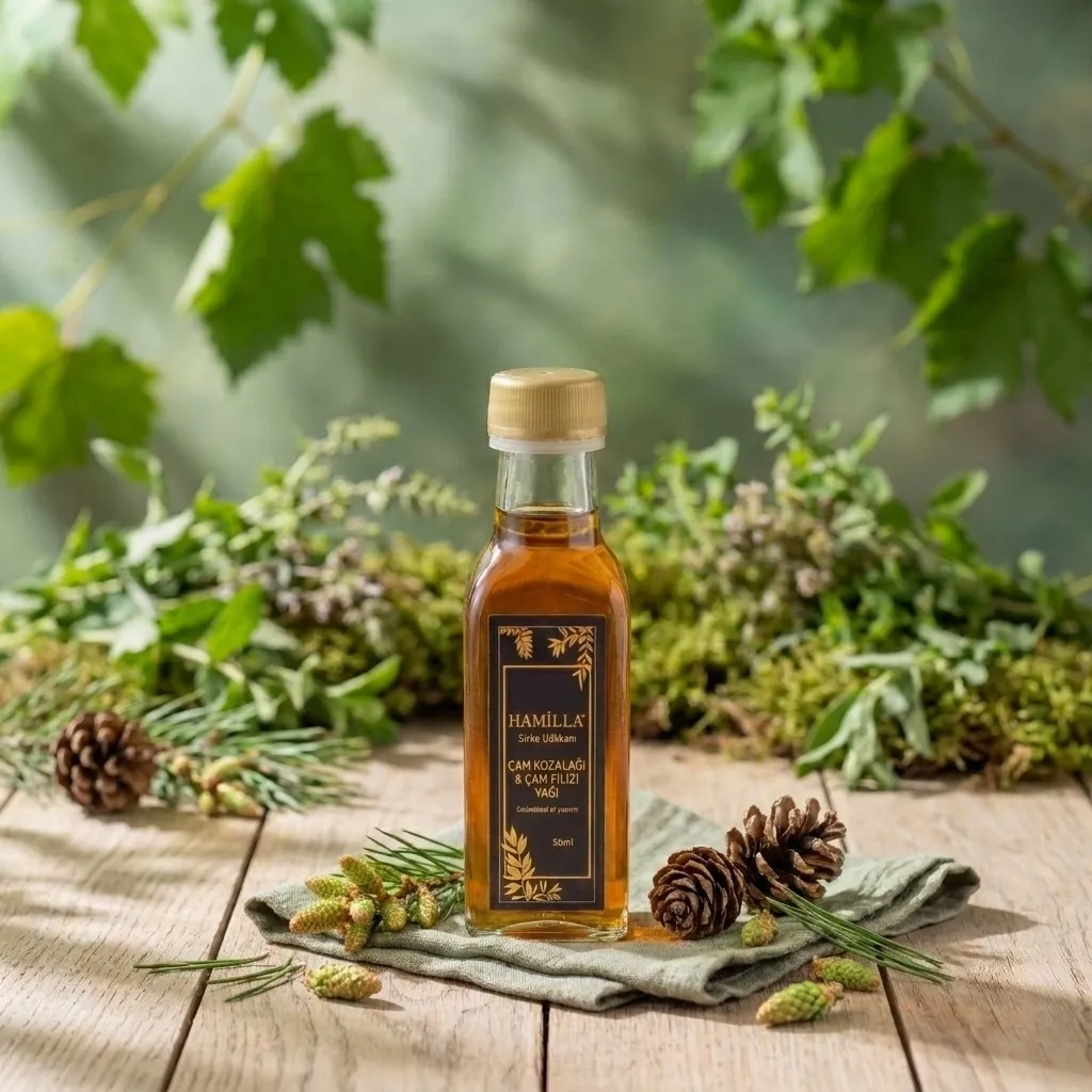 Çam Kozalağı & Çam Filizi Yağı – 50 ml - Görsel 1