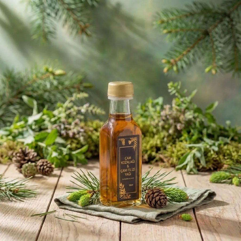 Çam Kozalağı & Çam Filizi Yağı – 50 ml - Görsel 2