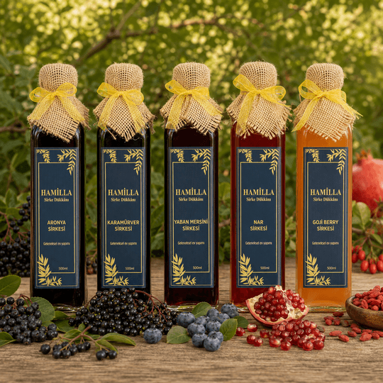 Kırmızı Meyveler 5'li Premium Set